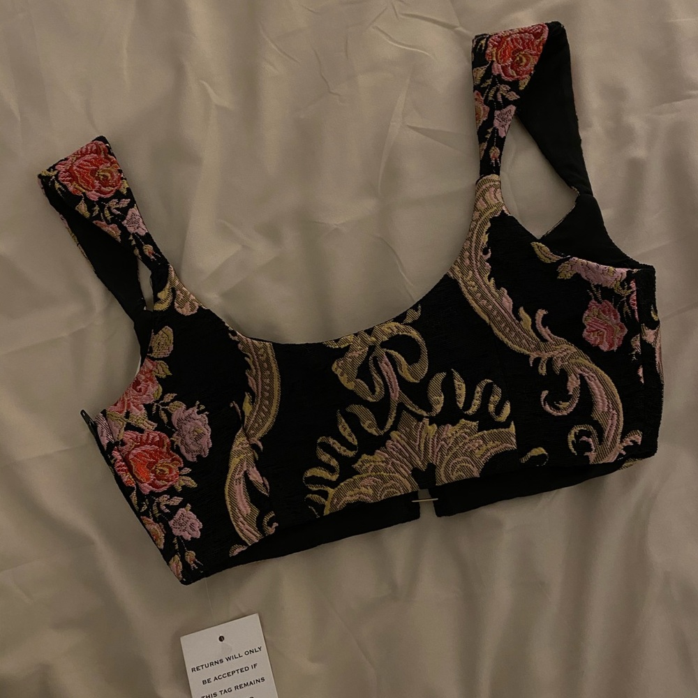 For Love and Lemons brocade top - Picture 4 of 4